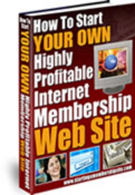 Product picture Start Your Own Membership Website w/ Master Resell Rights
