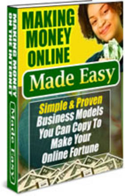 Product picture Making Money Online Made Easy w/ Master Resell Rights