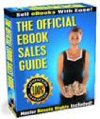 Product picture Official eBook Sales Guide w/ Master Resell Rights