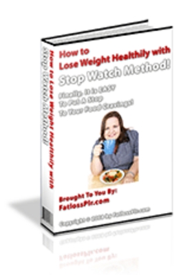 Product picture Lose Weight Healthily with Stop Watch Method!- Resell Rights