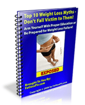Product picture Top 10 Weight Loss Myths-Dont Fall Victim to Them!- MRR