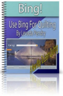 Product picture Use Bing For Quilting w/ Resell Rights